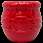 Sodapup Holiday Pup-X-Rubber Honey Pot Large Rood