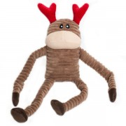 Zippy Paws Holiday Crinkle Reindeer