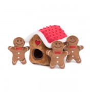 Zippy Paws Holiday Burrow Gingerbread House