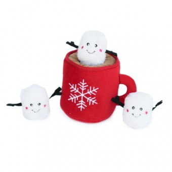 Zippy Paws Holiday Burrow Hot Cocoa